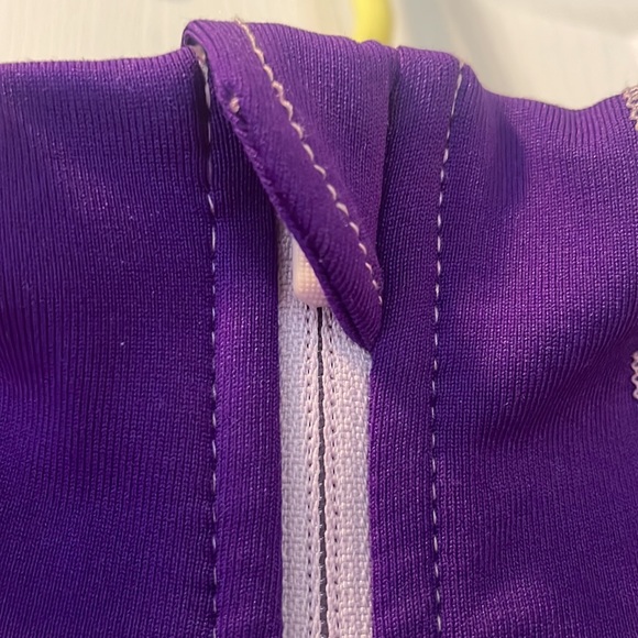 Nike pro Dri-fit quarter zip fitted work out pullover top - Picture 4 of 9